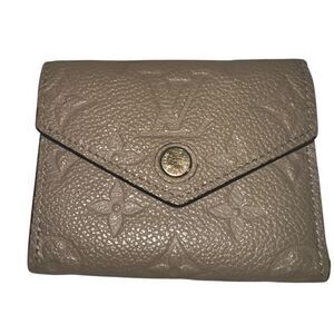 Louis Vuitton Small Beige Zoe Empreinte Wallet